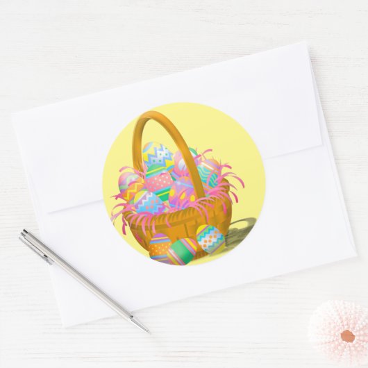 Holiday Easter Tradition Ronde Sticker (Envelop)