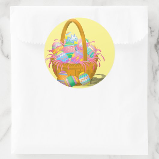 Holiday Easter Tradition Ronde Sticker (Tas)