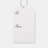 Holiday Echoes-Green Cadeaulabel (Achterkant)