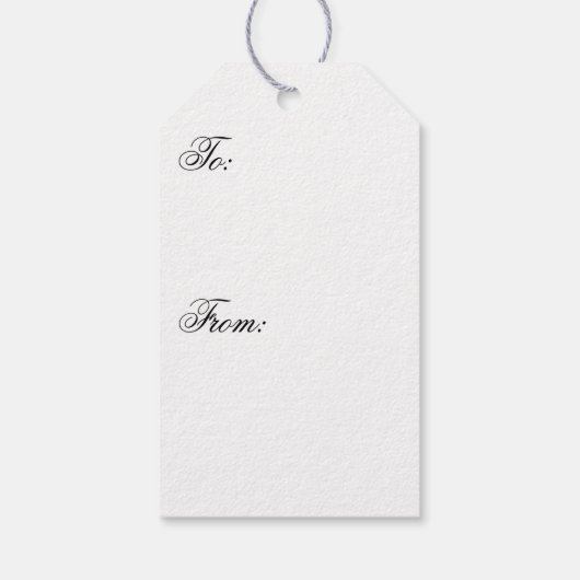 Holiday Echoes-Green Cadeaulabel (Achterkant)