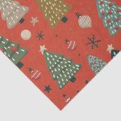 Holiday Echoes-Red Tissuepapier (Detail)