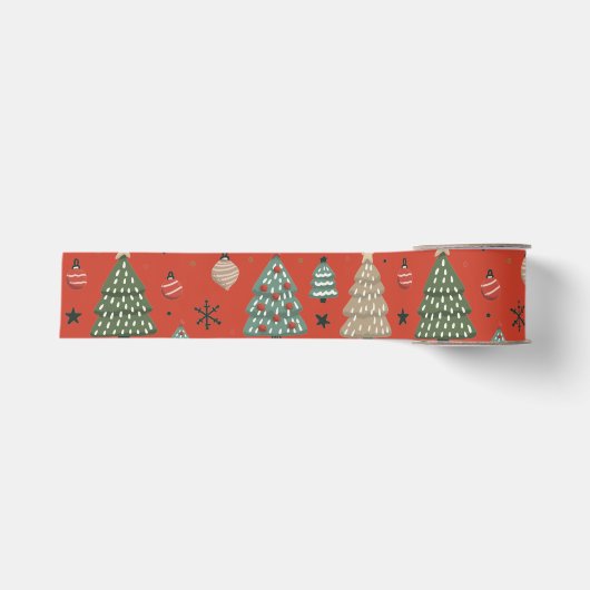 Holiday Echoes-Rood Grosgrain Lint (Voorkant)