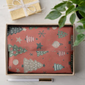 Holiday Echoes-Rood Tissuepapier (Geschenk)