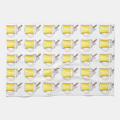 Holiday Egg Nog Eggnog Winter Kerstmis Drinken Theedoek (Horizontaal)