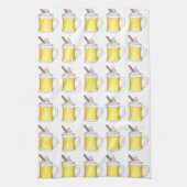 Holiday Egg Nog Eggnog Winter Kerstmis Drinken Theedoek (Verticaal)