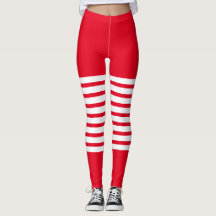 Holiday Elf Leggings Candy Cane Kerstmis