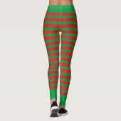 Holiday Elf Leggings Candy Cane Kerstmis (Achterkant)