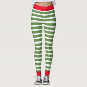 Holiday Elf Leggings | kerstklep (Voorkant)
