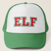 Holiday Elf Trucker Hat Pet (Voorkant)