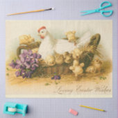  Holiday en kippen Pasen Tissuepapier (Craft)