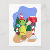 Holiday Express Slakkenpost van Turtle Briefkaart (Voorkant)