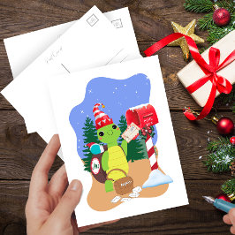 Holiday Express Slakkenpost van Turtle Briefkaart
