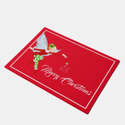 Holiday Fairy Doormat Deurmat (Schuin)