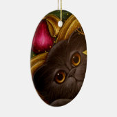 HOLIDAY FAIRY PERSIAN CAT Ornament (Rechts)