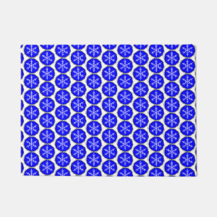 Holiday Fancy artistiek Snowflake Patroon Kerstmis Deurmat