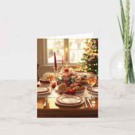 Holiday Feast Delight Feestdagen Kaart