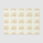 Holiday Feliz Navidad Tissue Paper Tissuepapier (Voorkant)