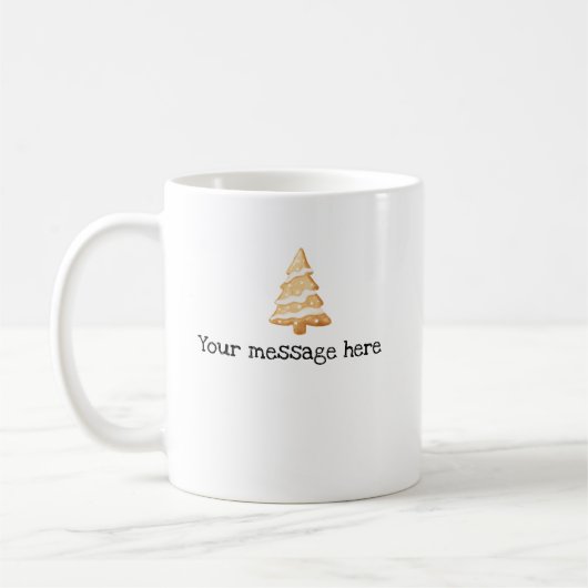 Holiday Festive Mug with Custom Text for Mom & Dad Koffiemok (Links)