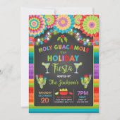 Holiday Fiesta Party nodigt Heilige Guacamole Part Kaart (Voorkant)