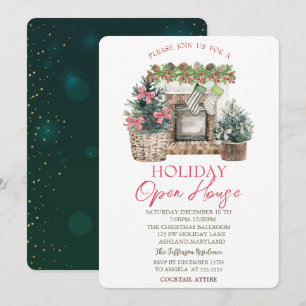 Holiday Fireplace Open House Kaart