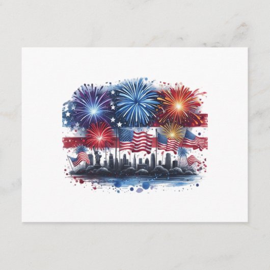 Holiday Firework Classic Informatiekaartje (Voorkant)