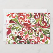 Holiday Flair Bridal Shower Kaart (Achterkant)