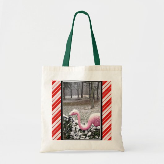 Holiday Flamingo Canvas tas (Voorkant)