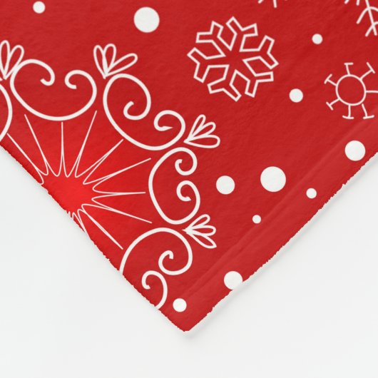 Holiday Fleece Throw Blanket (Hoek)