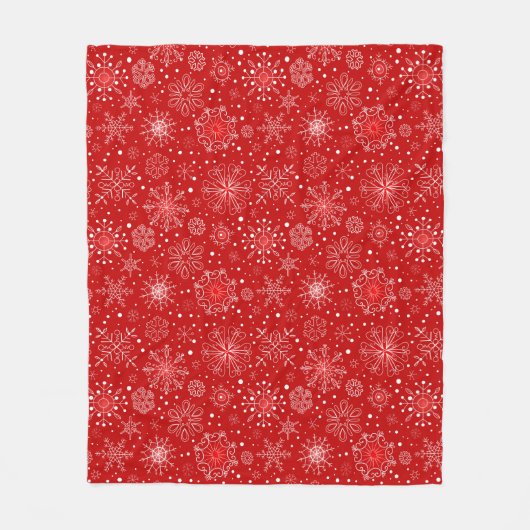 Holiday Fleece Throw Blanket Deken (Voorkant)