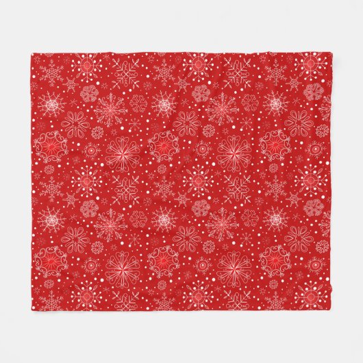 Holiday Fleece Throw Blanket Deken (Voorkant (Horizontaal))