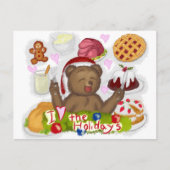 Holiday Food Briefkaart (Voorkant)