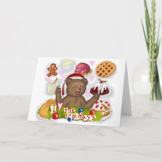 Holiday Food Kaart (Voorkant)