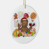 Holiday Food Keramisch Ornament (Rechts)
