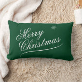 Holiday Forest Green Christmas  Lumbar Cushion Kussen (Deken)