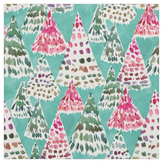 HOLIDAY FOREST-kerstbomen Stof (Swatch)