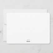 HOLIDAY FOTO CHRISTMAS | Bossen Feestdagenkaart (Achterkant)