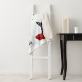 Holiday Foto Collage Voeg kersttitel toe Sherpa Deken (In situ)