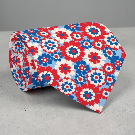 Holiday - Fourth of July Patriotic Necktie Stropdas