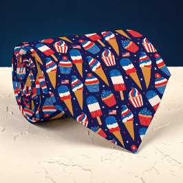 Holiday - Fourth of July Patriotic Necktie Stropdas