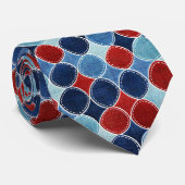 Holiday - Fourth of July Patriotic Necktie Stropdas (Opgerold)