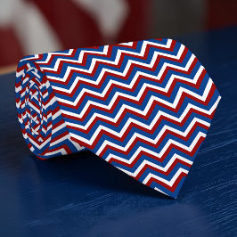 Holiday - Fourth of July Patriotic USA Necktie Stropdas