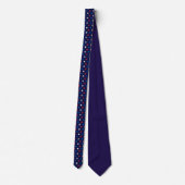 Holiday - Fourth of July Stars Necktie Stropdas (Achterkant)