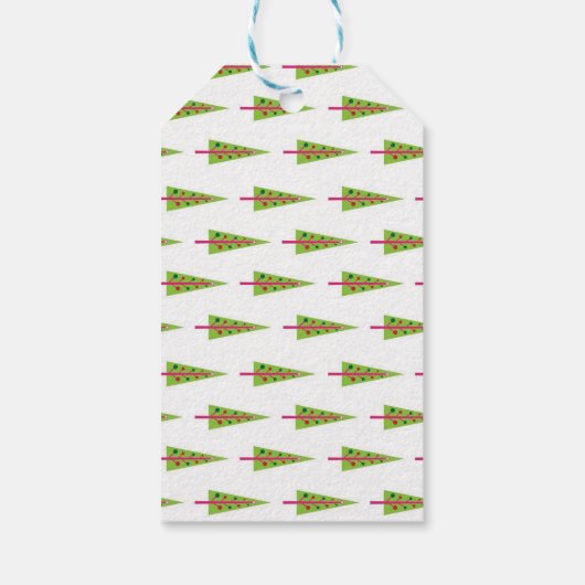 Holiday Fox Cadeaulabel (Achterkant)