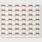 Holiday French Horn Cadeaupapier (Vlak)