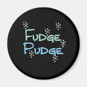 Holiday Fudge Pudge Magneet (Voorkant)