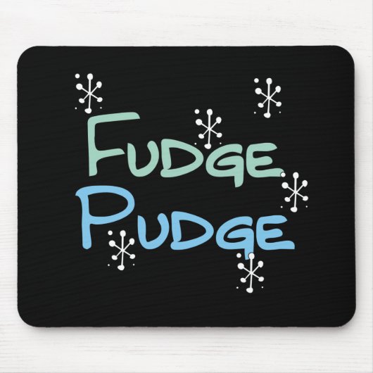 Holiday Fudge Pudge Muismat (Voorkant)