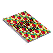 Holiday Fun Cheerful Ball Motivation Journal Notitieboek (Rechterzijde)