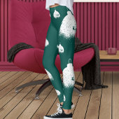 Holiday Fun Christmas Ball Sparkling Ornament Gift Leggings