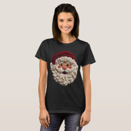 Holiday Fun - Faux Yarn Santa  T-shirt