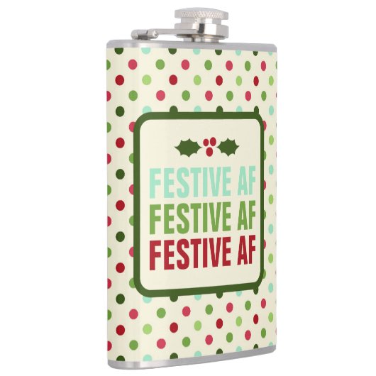 Holiday Fun Flask ©NHC Heupfles (Rechts)